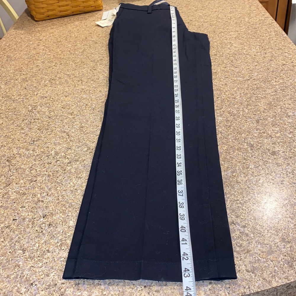 NWT Dockers Signature Khaki Navy Pants Straight Fit Comfort Waistband W32 L34 - Picture 12 of 15